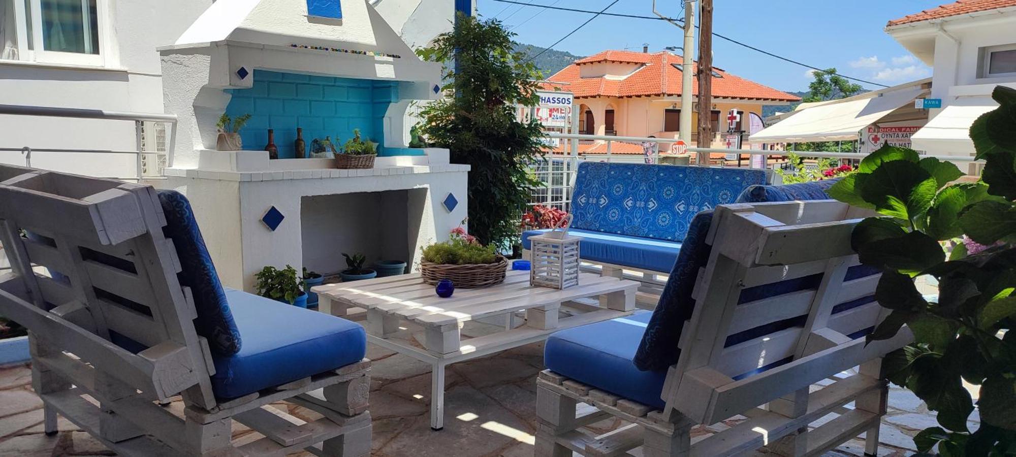 Celeste Deluxe Apartments Skala Potamia  Buitenkant foto