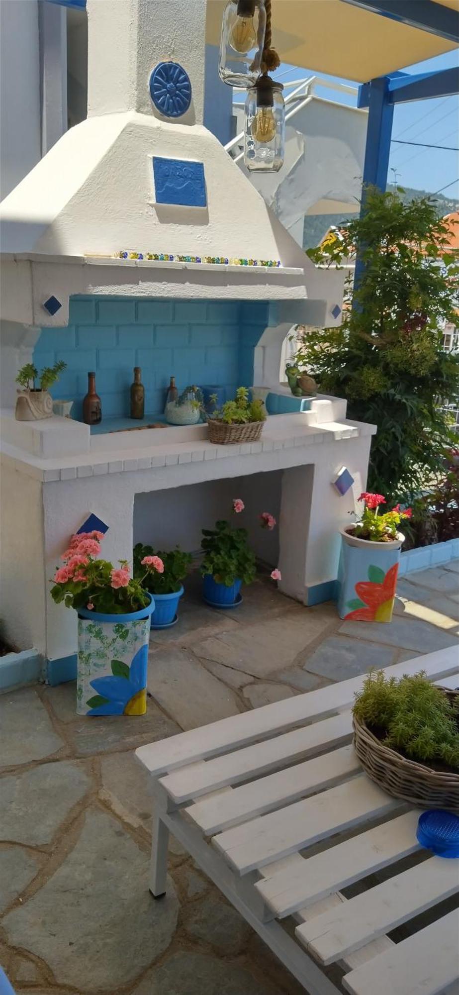 Celeste Deluxe Apartments Skala Potamia  Buitenkant foto