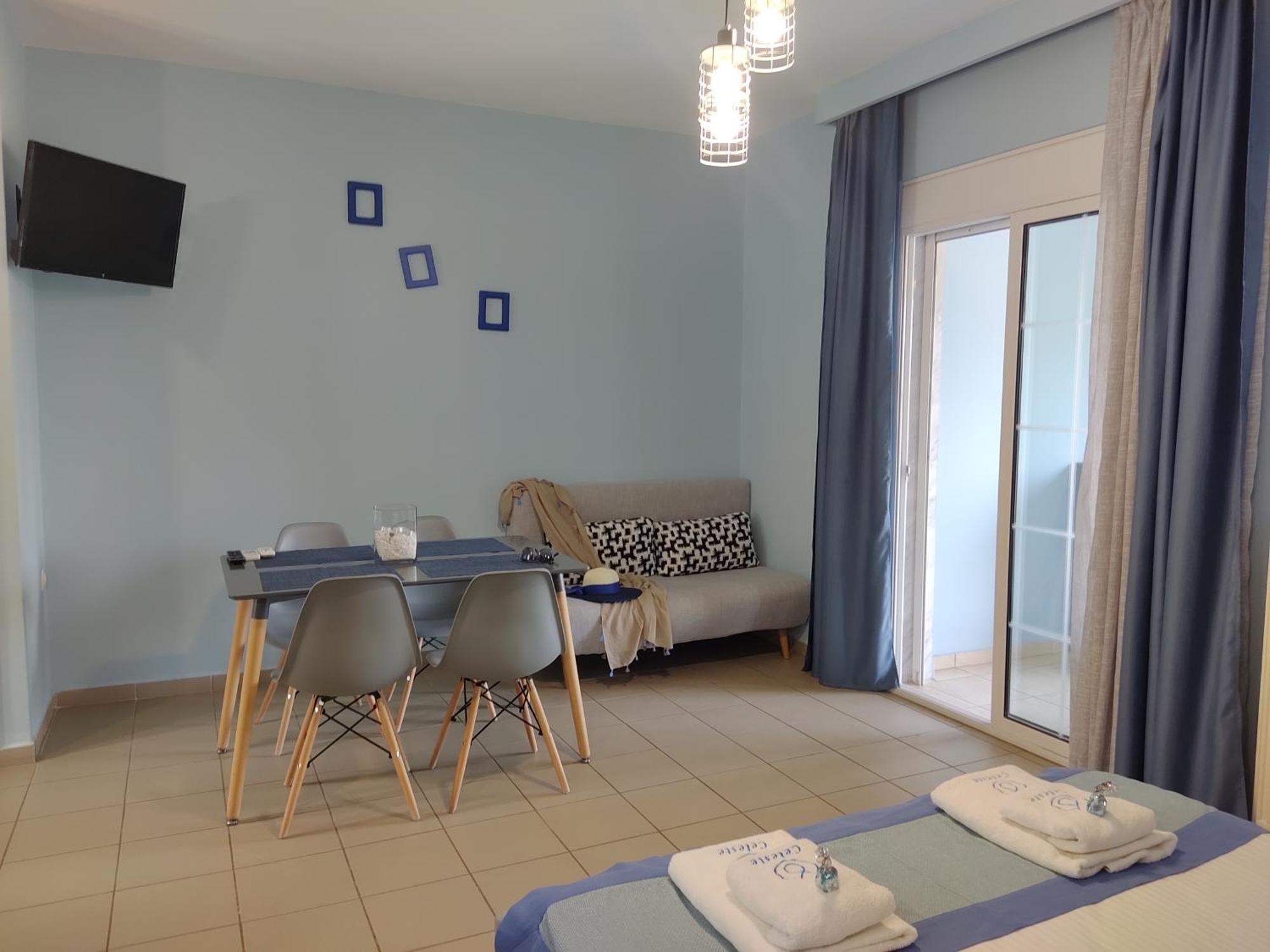 Celeste Deluxe Apartments Skala Potamia  Buitenkant foto