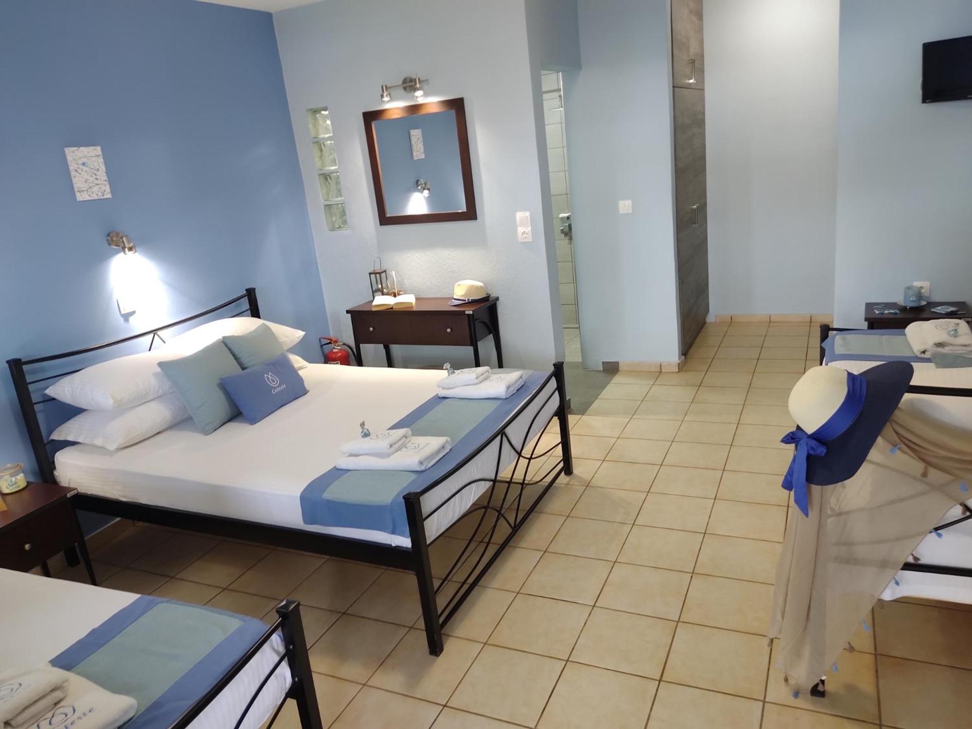 Celeste Deluxe Apartments Skala Potamia  Kamer foto